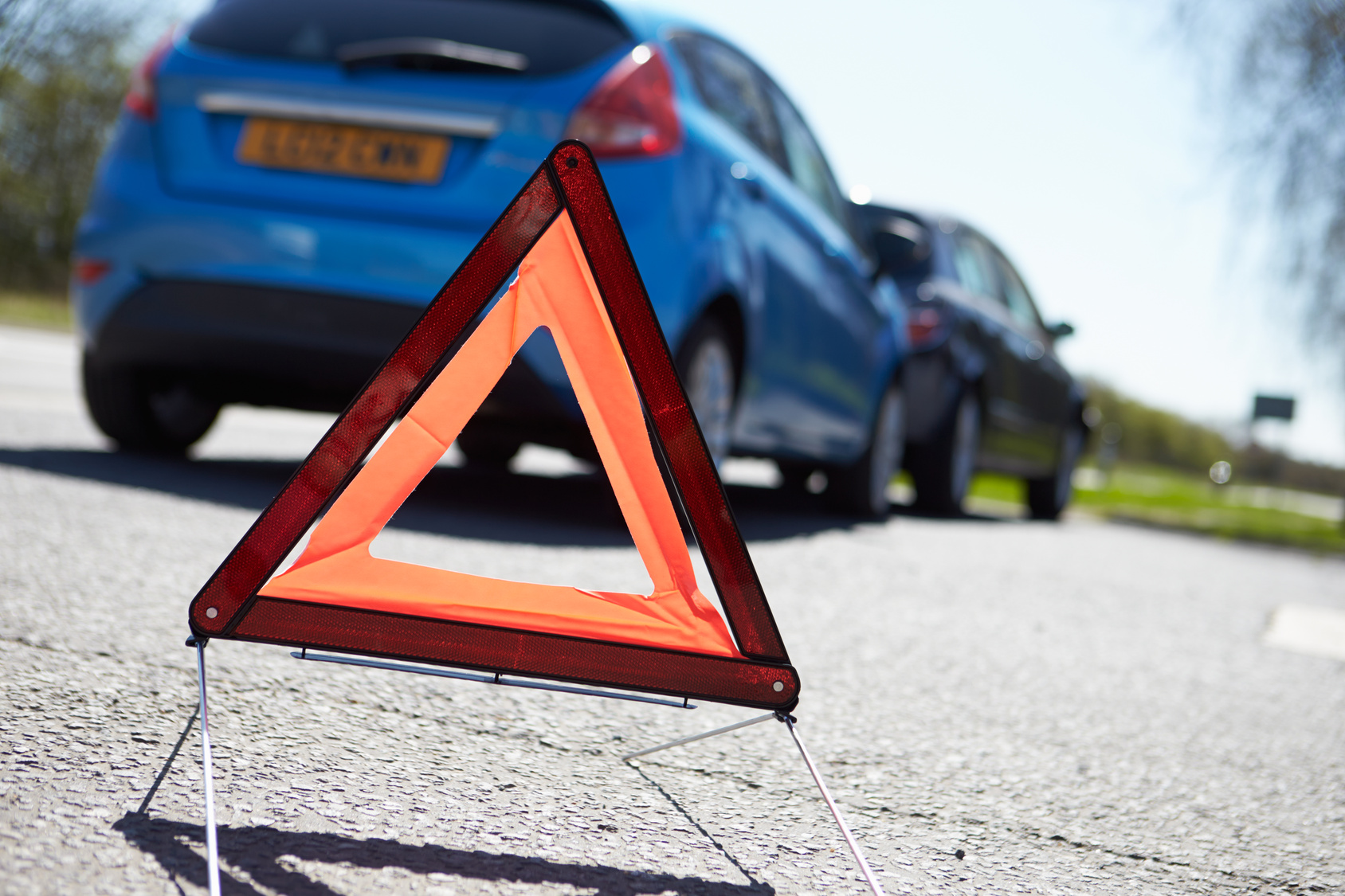 Verkehrsunfall geöffnete Autotür